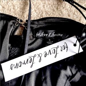 For love and lemons black dress